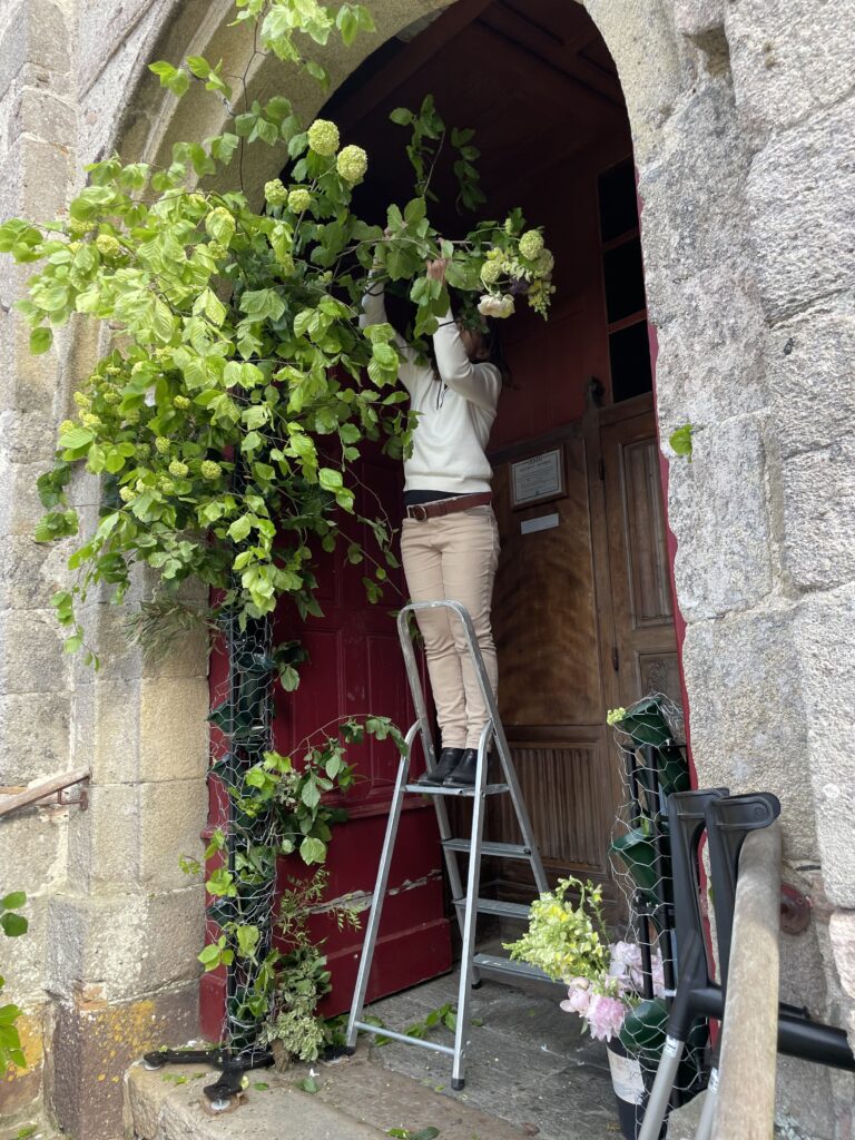 Montage arche terre & Fleurs